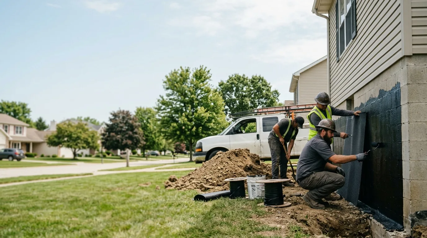 Basement Waterproofing in Glouster, OH near me